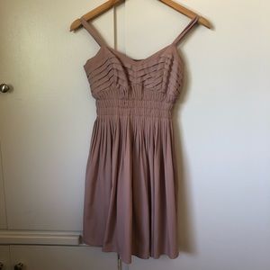 🌸2 for $20 | Pleated Mauve Dress
